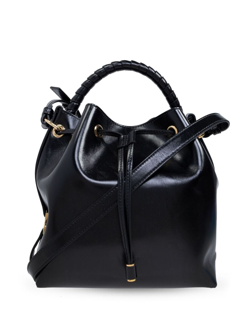 Chloé Women's Marcie Bucket Bag in Black | CHC24AS606N57