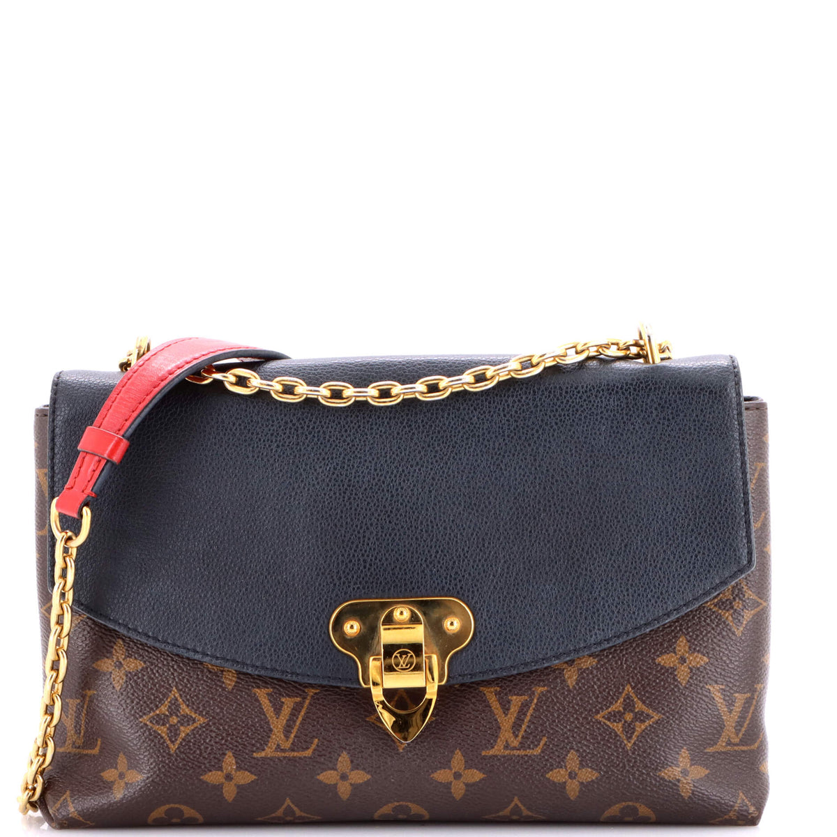 Louis Vuitton Saint Placide Handbag Monogram Canvas and Leather