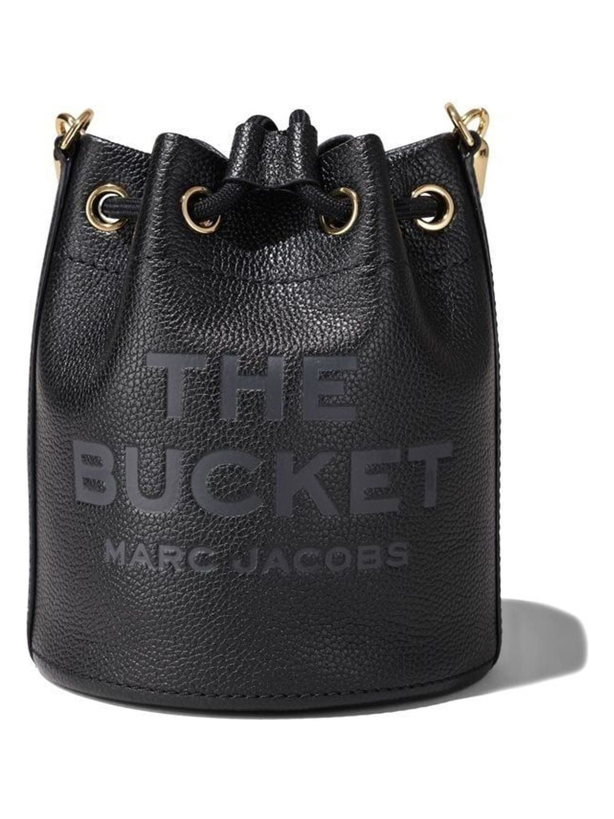 Marc Jacobs Women's The Leather Bucket Bag in 001 | H652L01PF22001