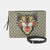 Beige GG Canvas Angry Cat Pouch