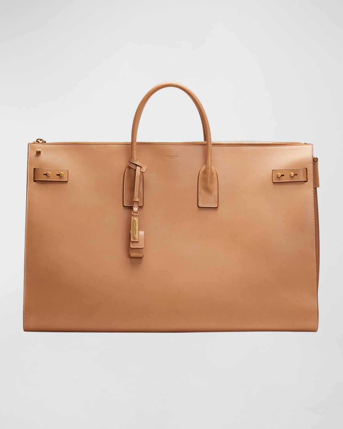 Saint Laurent Sac De Jour Large Duffle Bag in Smooth Leather