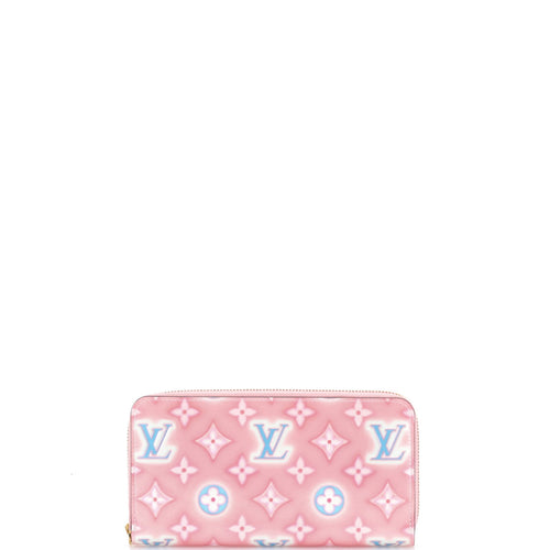 Zippy Wallet Limited Edition Valentine Floral Monogram Vernis