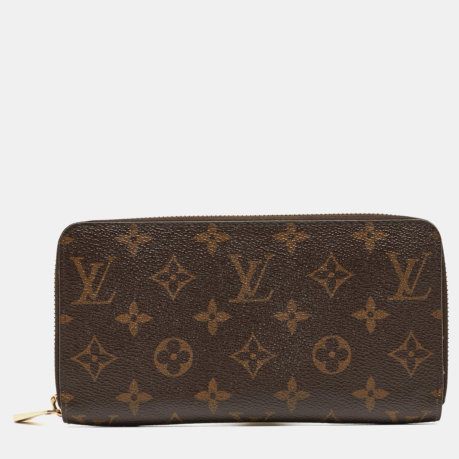 Louis Vuitton Zippy-Geldbörse aus Canvas mit Monogramm