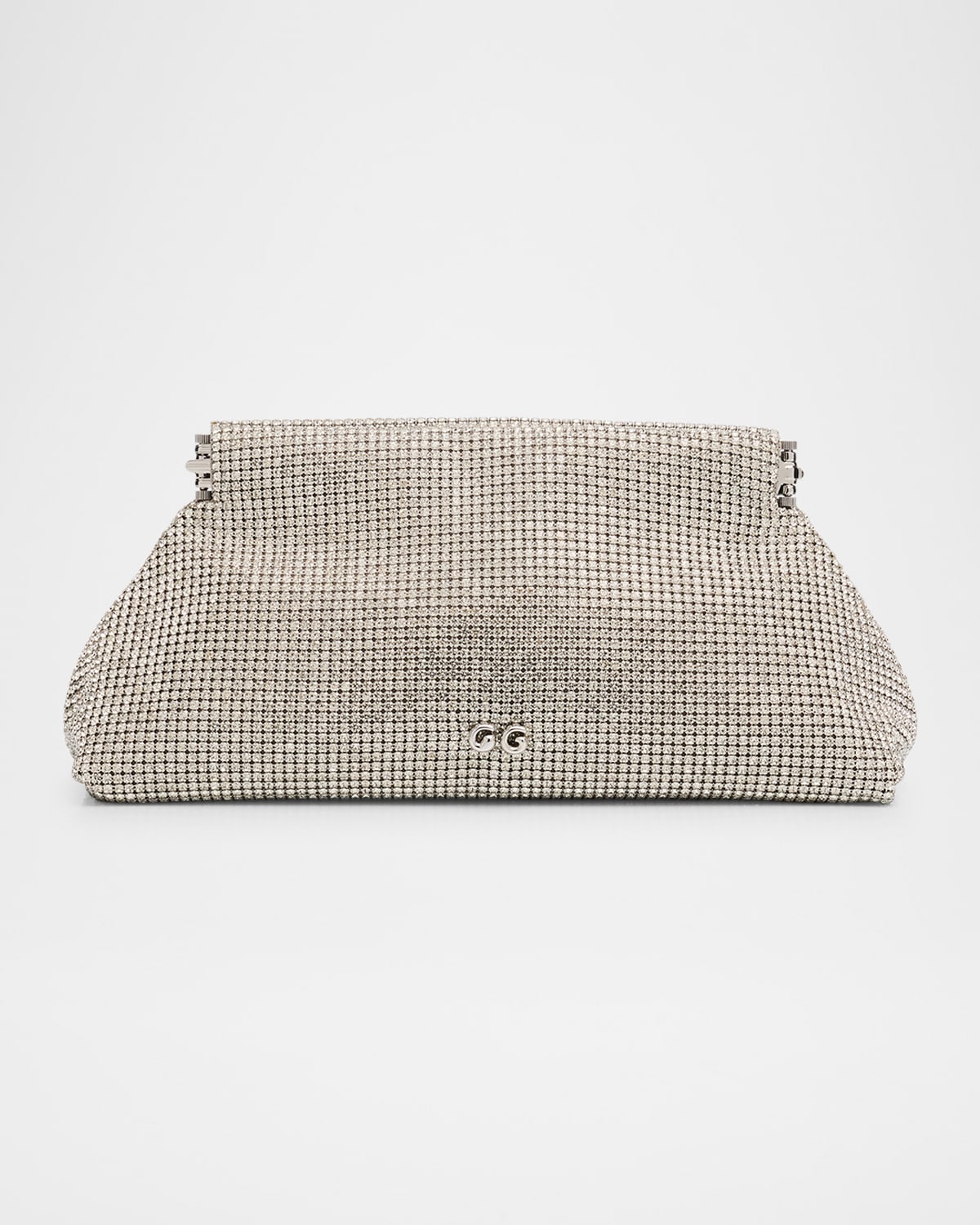 Cult Gaia Lillia Mini Glass Crystal Clutch Bag