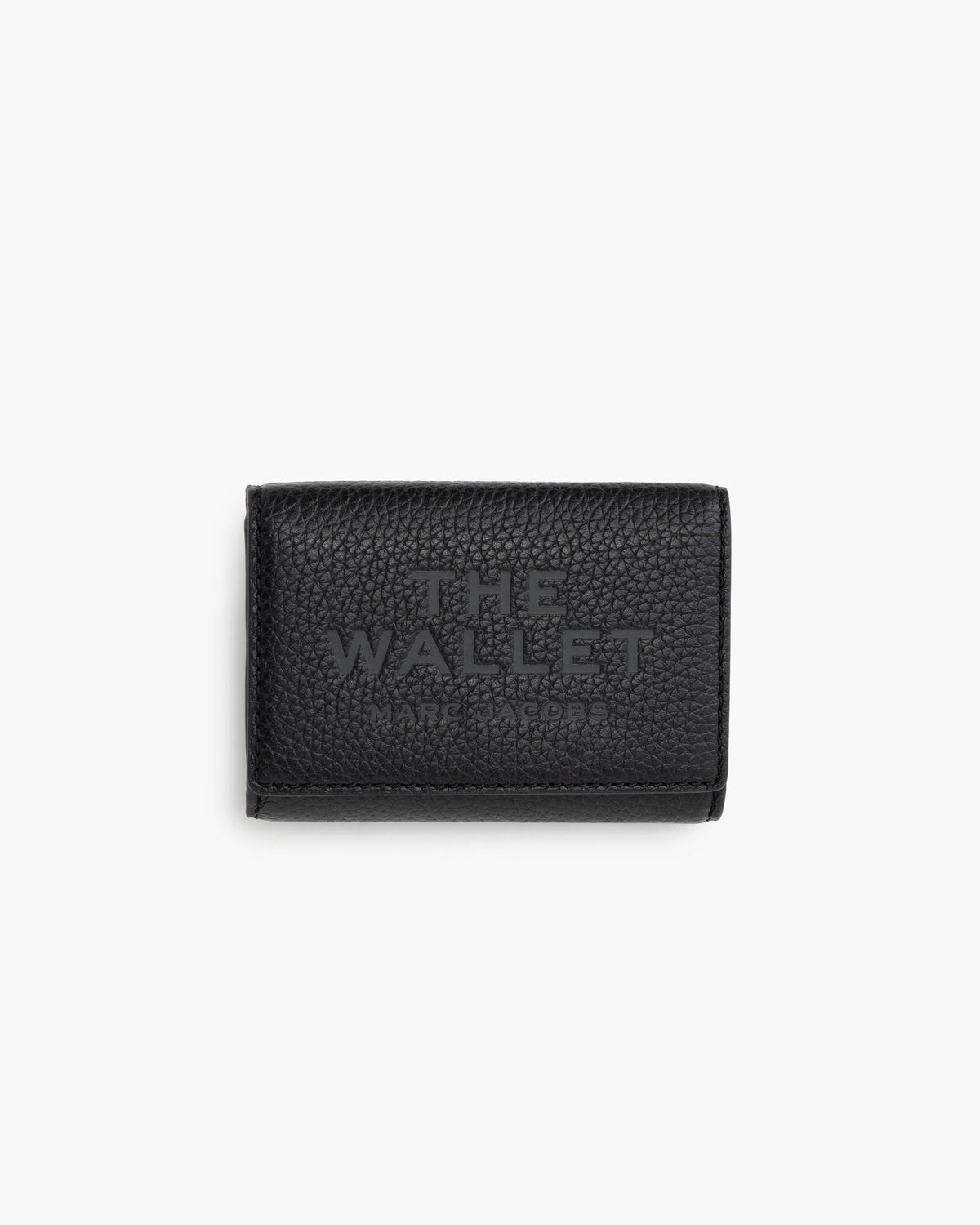 Marc Jacobs The Leather Trifold Wallet in Black