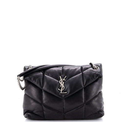 Loulou Puffer Shoulder Bag Quilted Leather Medium