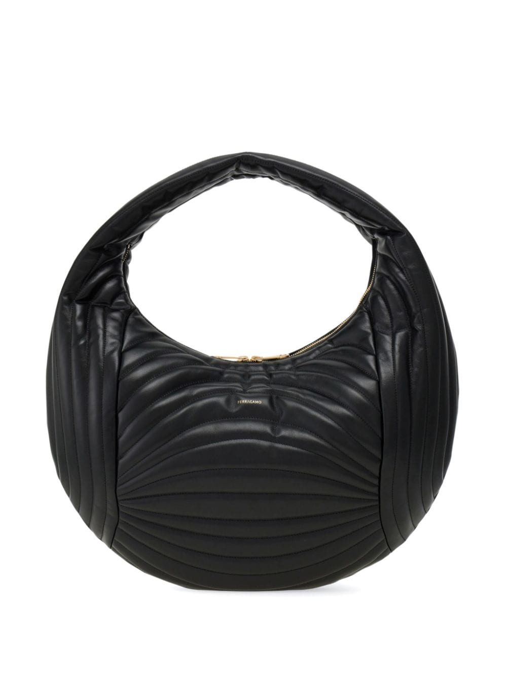 Women's Quilted Hobo Bag Xl in Black | Size UNI | 776493 Color 218936NERO