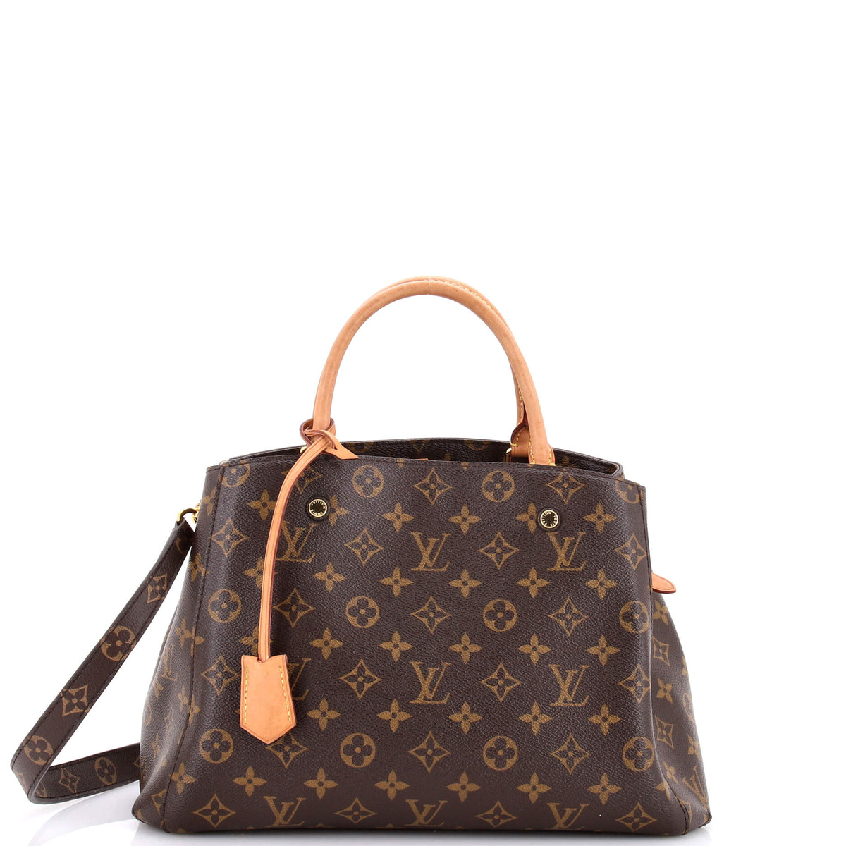Louis Vuitton Montaigne Handbag Monogram Canvas MM