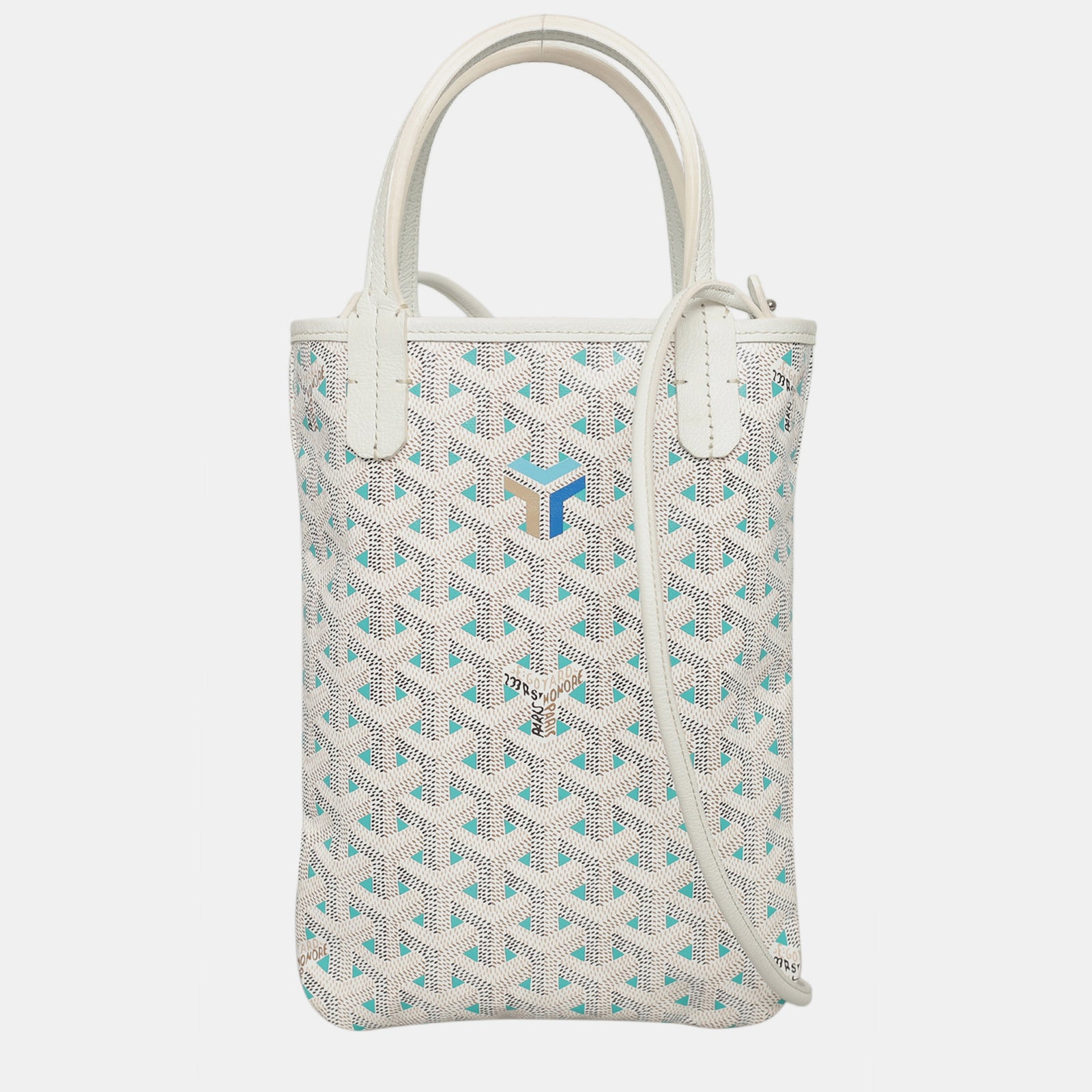 Goyard Whiite Poitiers Claire-Voie Tasche