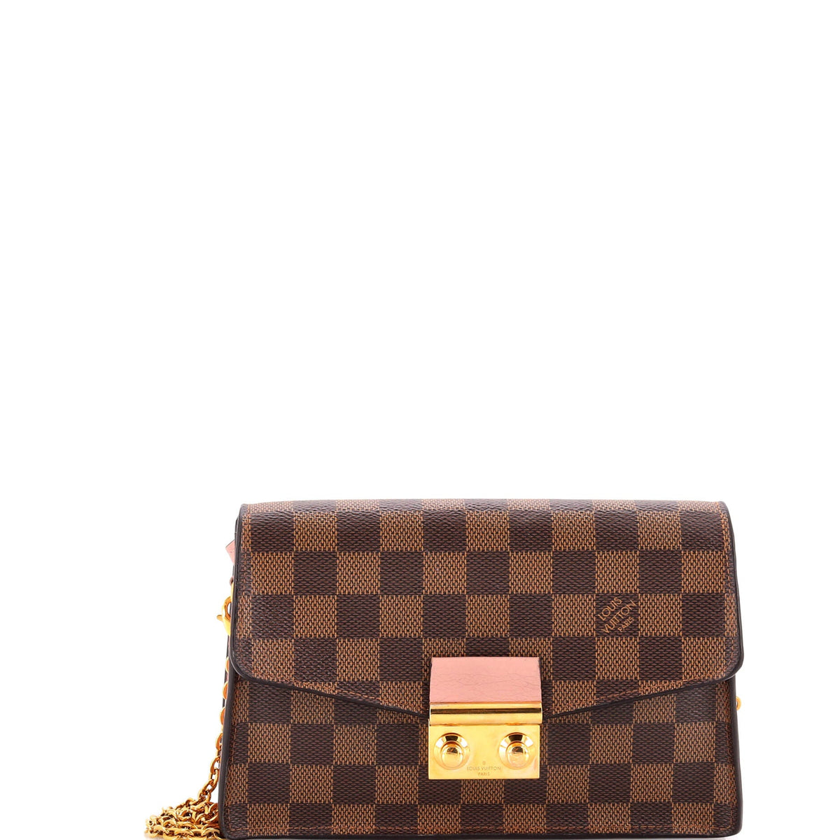 Louis Vuitton Croisette Chain Wallet NM Damier