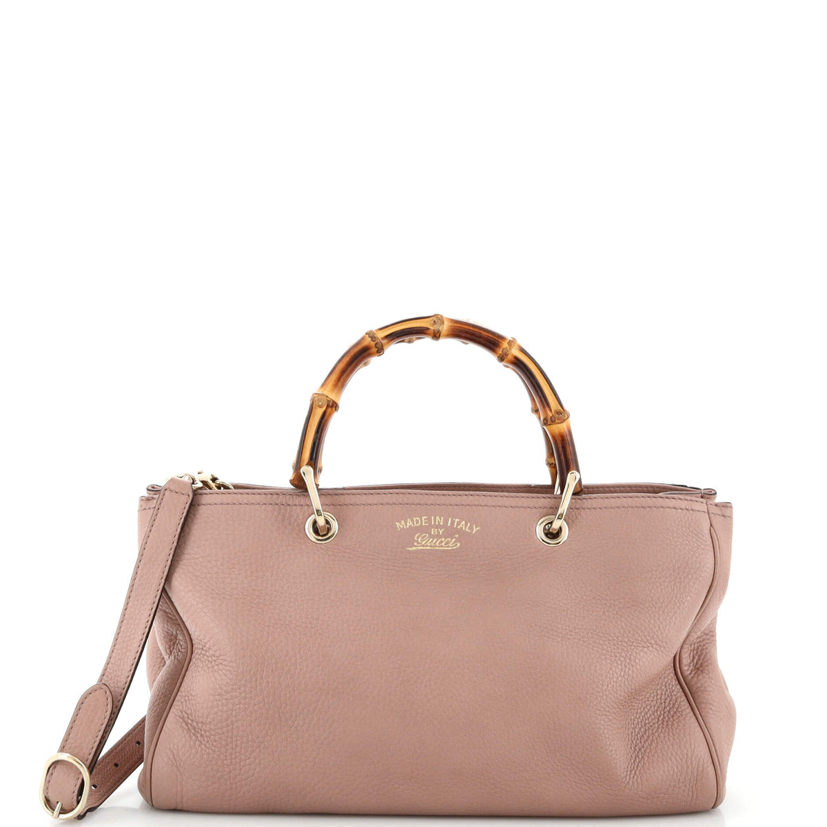 Gucci GUCCI Bamboo Shopper Tote Leather Medium