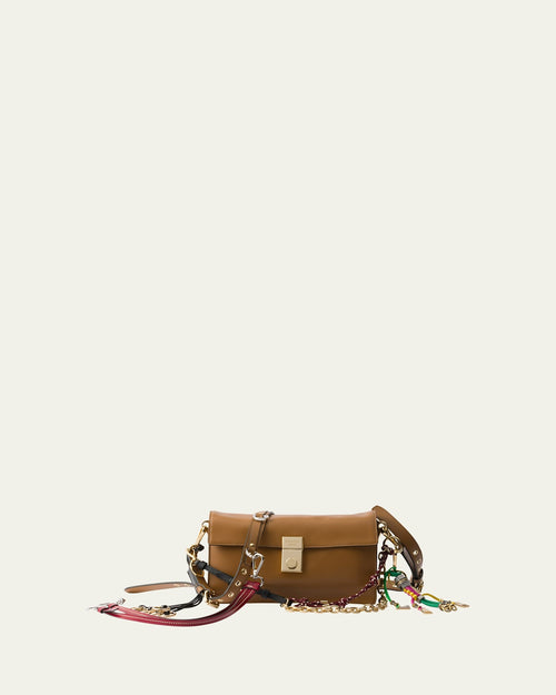 Small Soft Sound Leather Shoulder Bag
