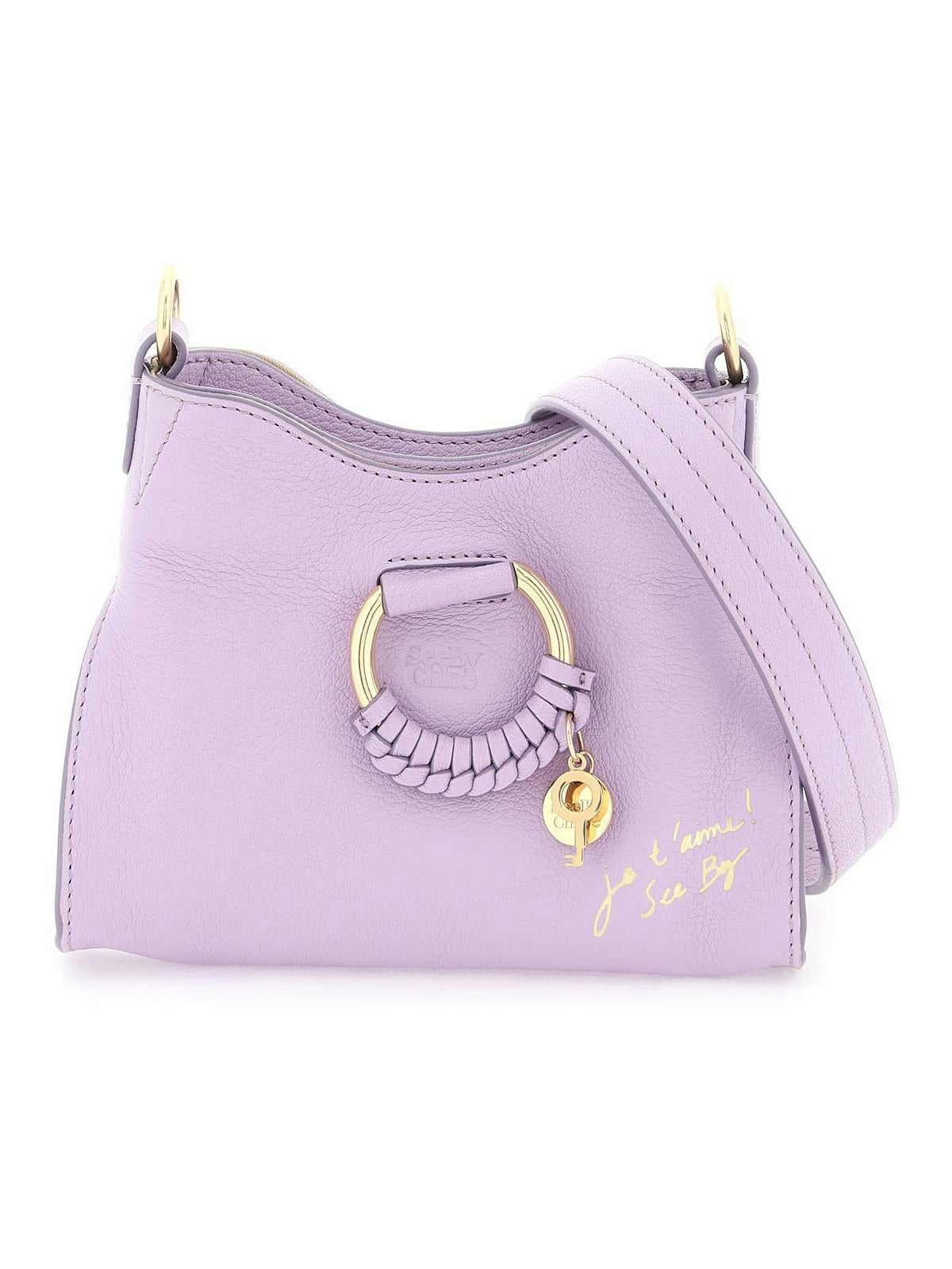 See By ChloÃ© Women's Small Joan Shoulder Bag in Purple | CHS24USC25305
