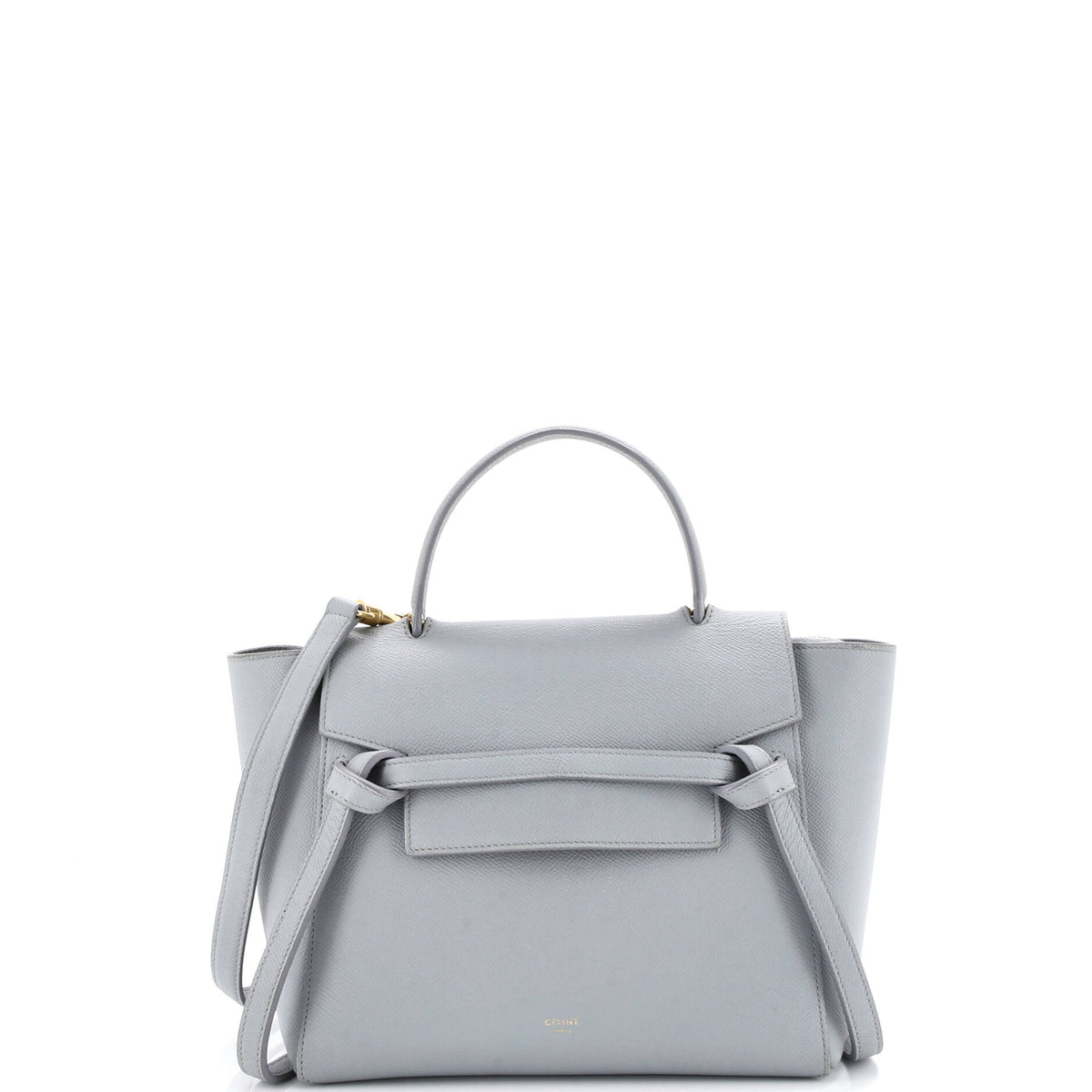 Celine CELINE Belt Bag Textured Leather Micro