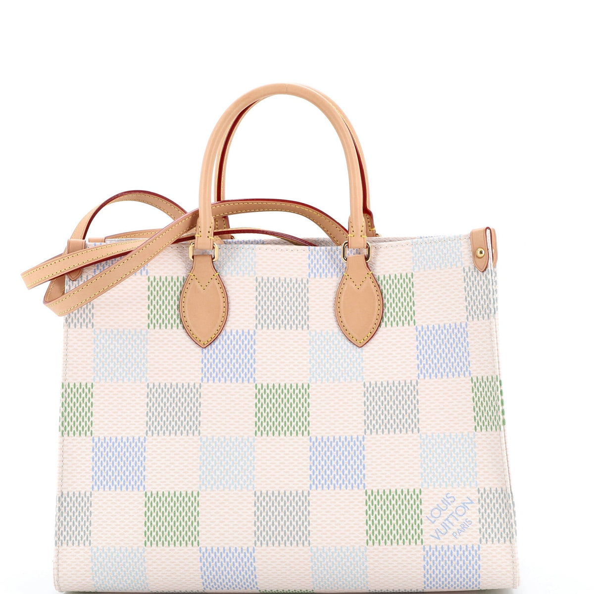 Louis Vuitton OnTheGo Tote Limited Edition Damierlicious Giant MM
