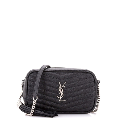 LouLou Crossbody Bag Matelasse Chevron Leather Mini