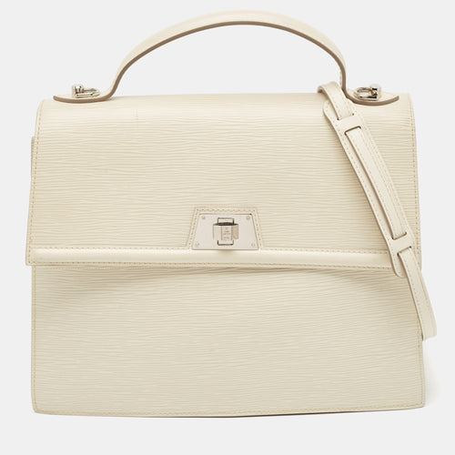Ivory Epi Leather Sevigne GM Bag