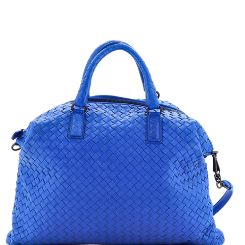 Convertible Satchel Intrecciato Nappa Medium