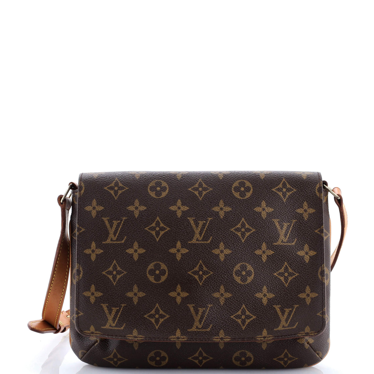 Louis Vuitton Musette Tango Handbag Monogram Canvas