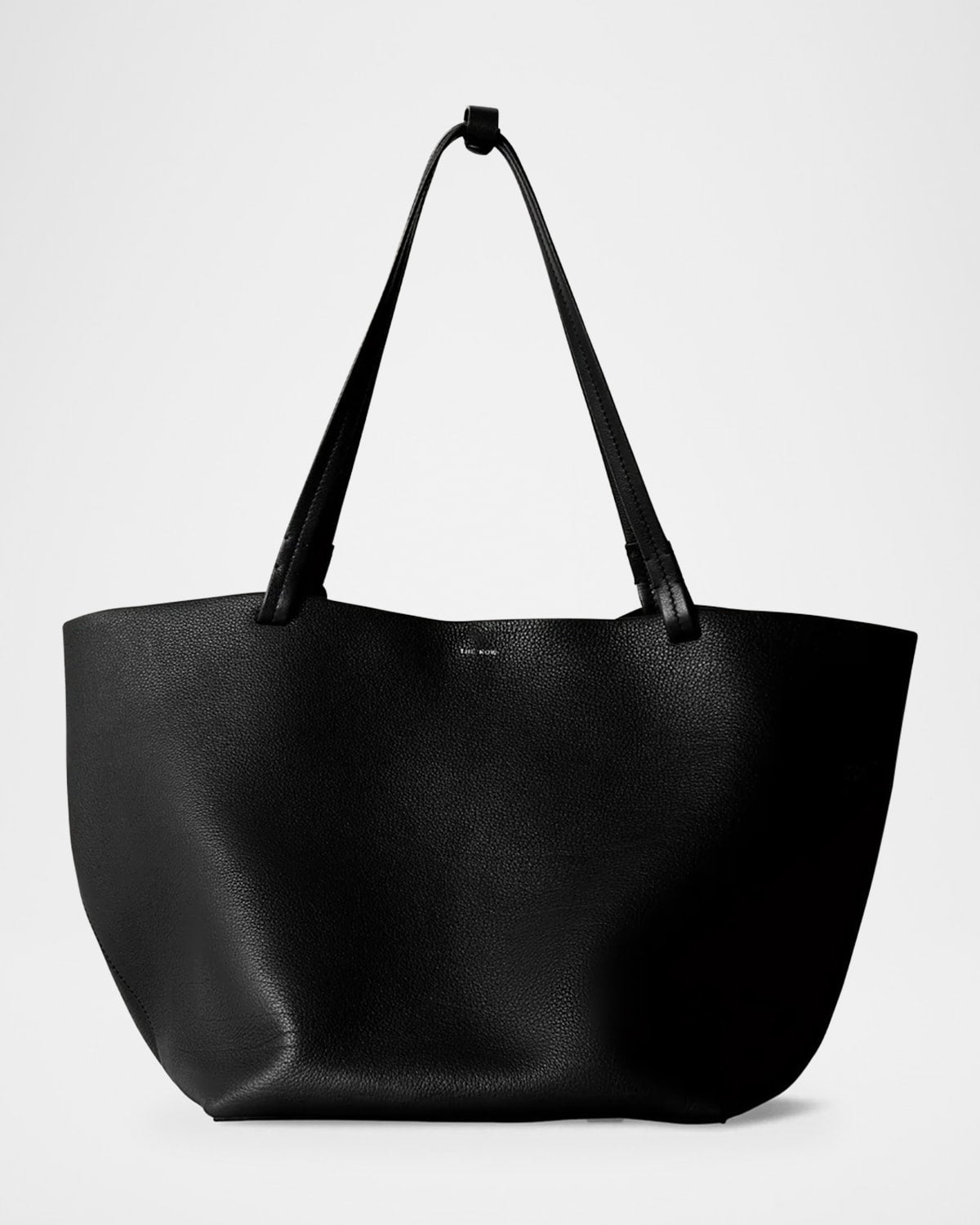 The Row Park Leather Shopper Tote Bag