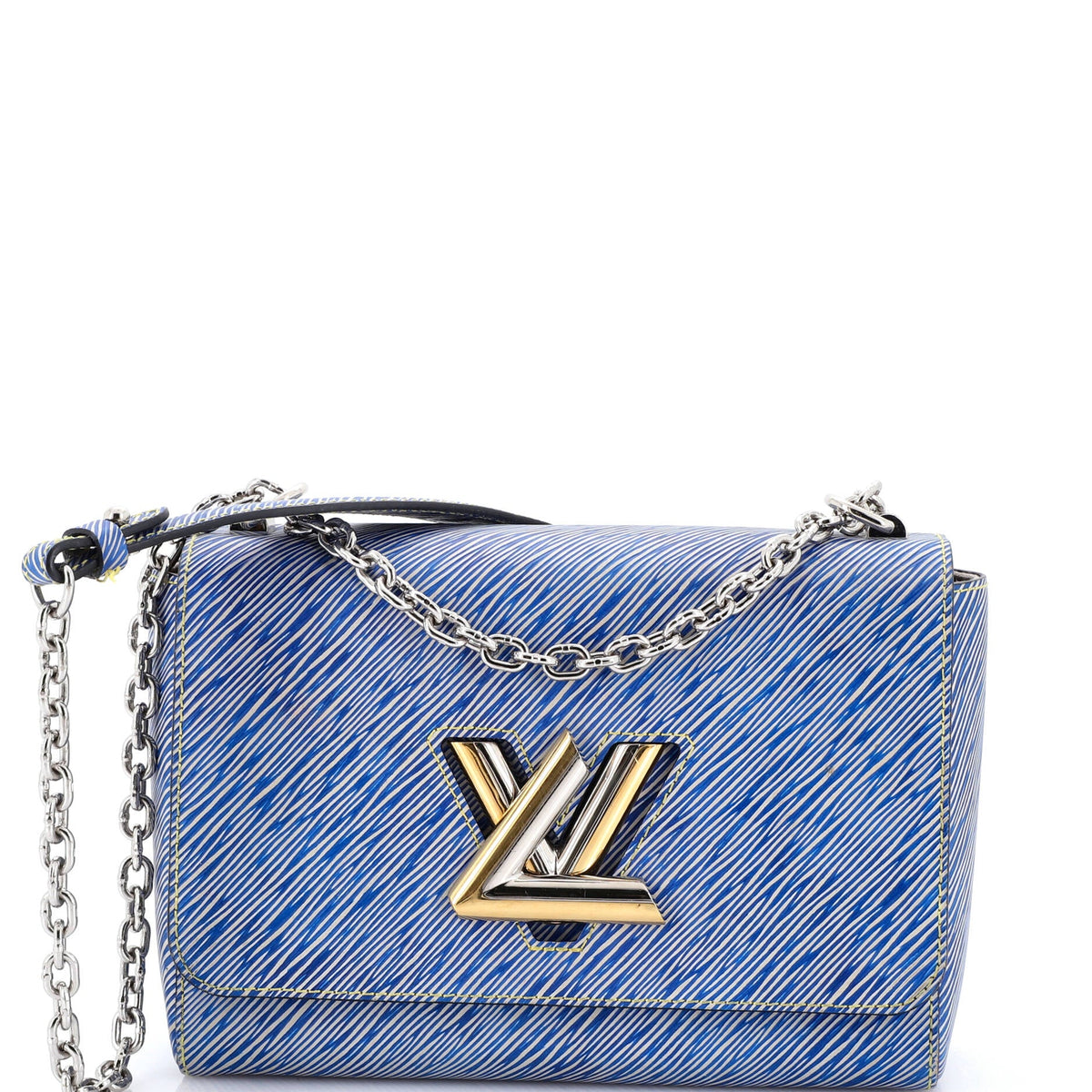 Louis Vuitton Twist Handbag Electric Epi Leather MM