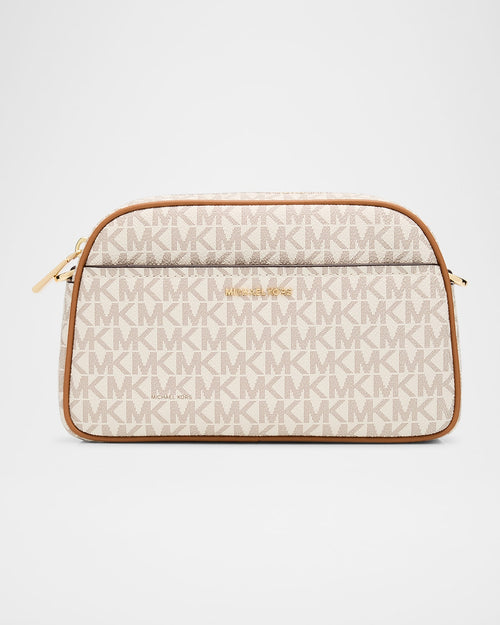 Jet Set Small Logo Canvas Crossbody Bag