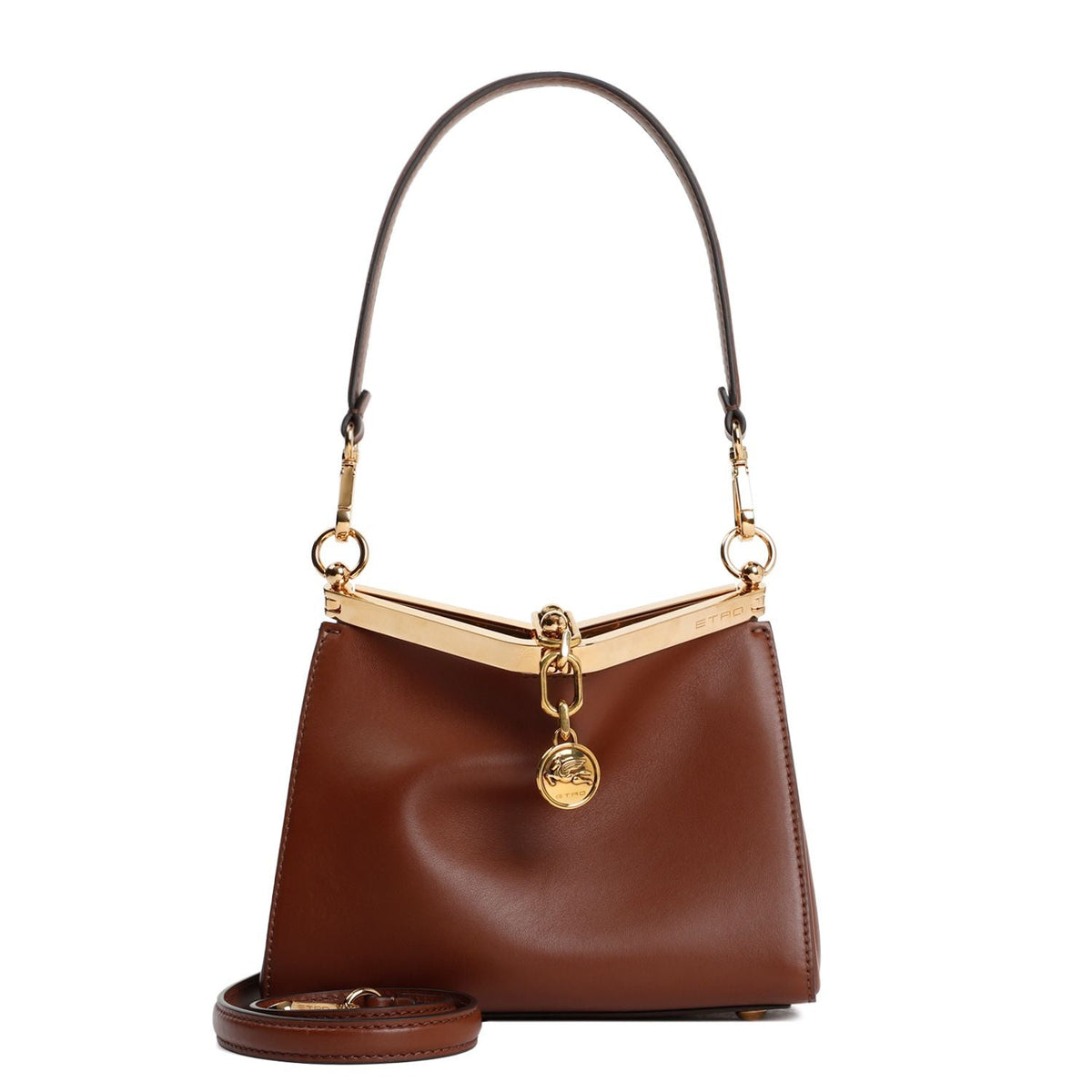 Etro Women's Vela Small Shoulder Bag in Brown | WP1B0001AU022M0021