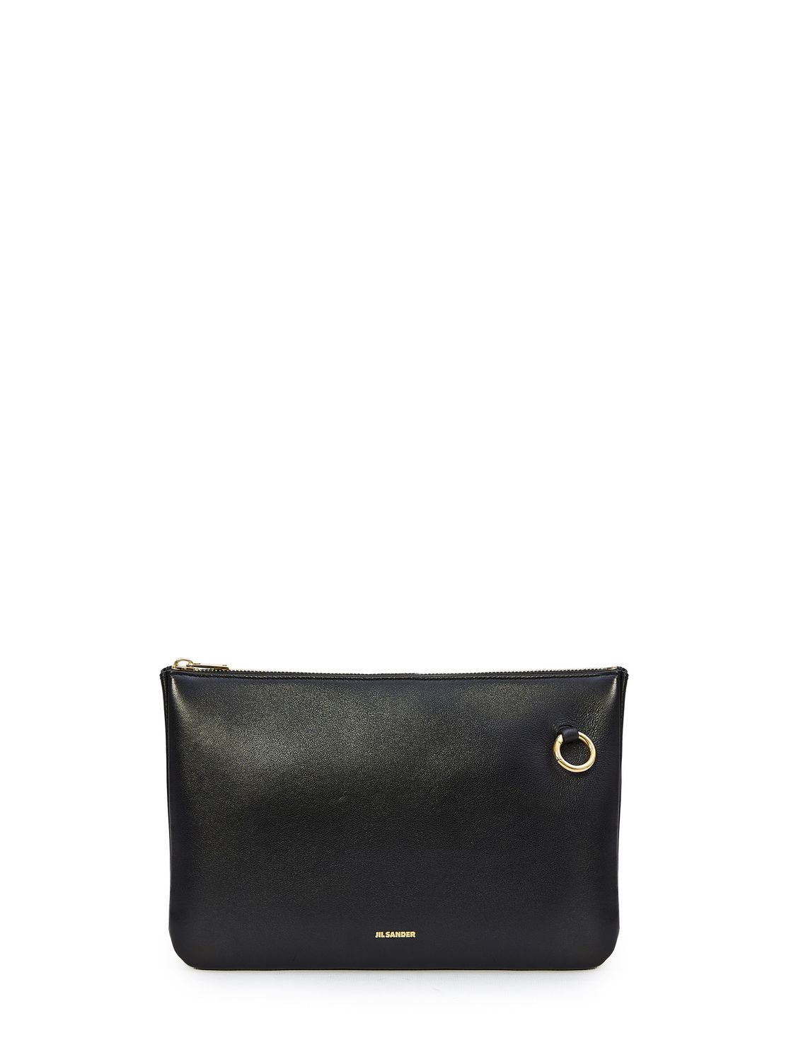 Jil Sander Women's Leather Crossbody Bag in Black | J08WG0022P4845