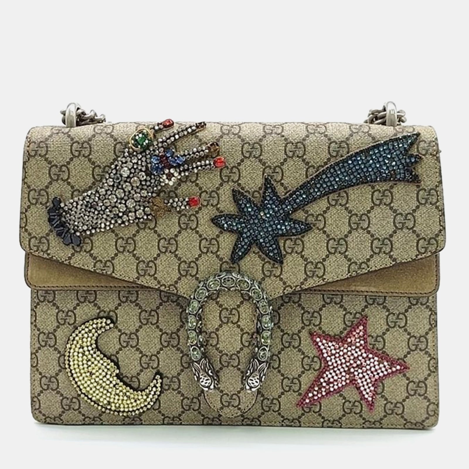 Gucci Dionysus Supreme Schultertasche mit Kette