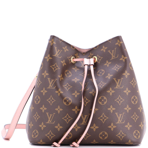 NeoNoe Handbag Monogram Canvas with Leather MM