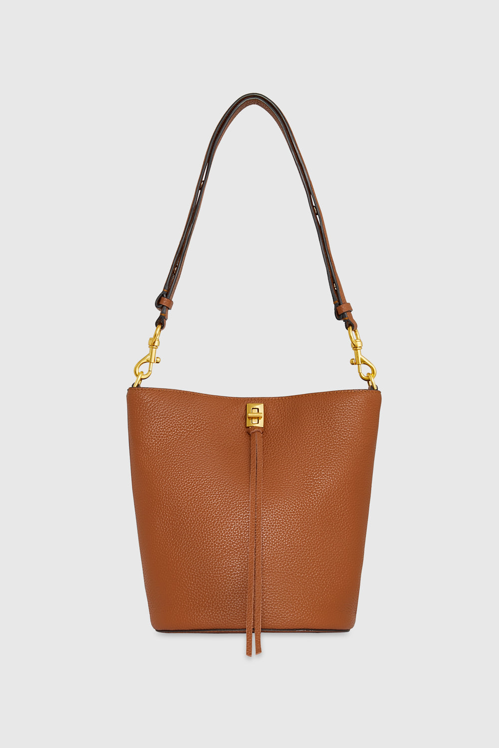 Rebecca Minkoff Darren Bucket Bag In Brown