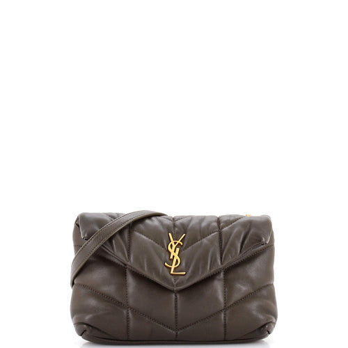 Loulou Puffer Shoulder Bag Quilted Leather Mini