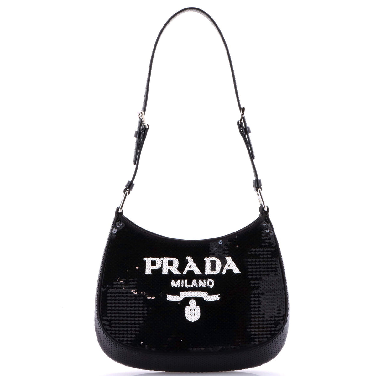 Prada PRADA Cleo Shoulder Bag Sequins Small