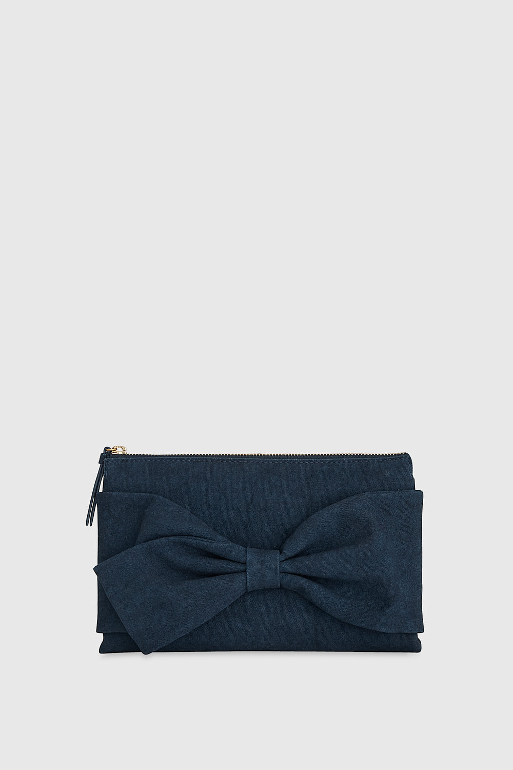 Rebecca Minkoff Bow Clutch Bag In Blue