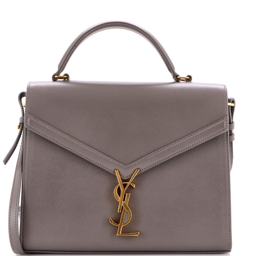 Cassandra Top Handle Bag Leather Medium