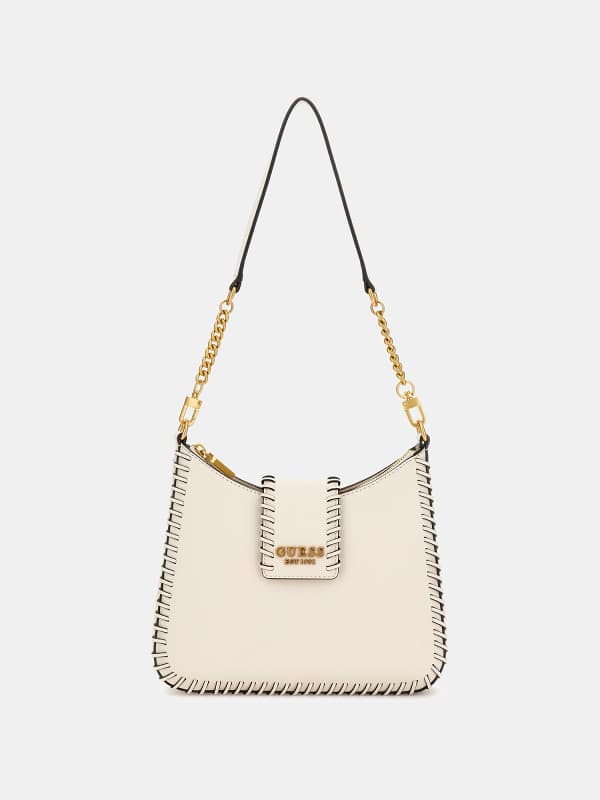 Guess Libera Raised-Seam Shoulder Bag