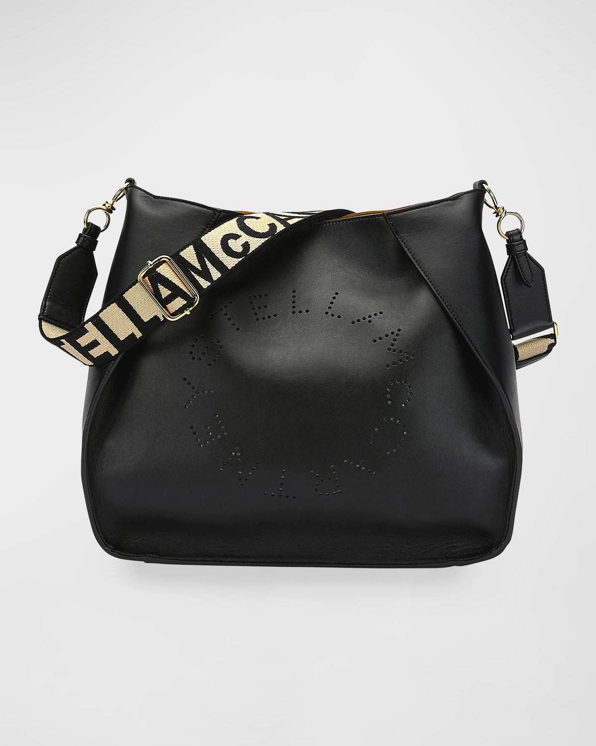 Stella McCartney Perforated Logo Alter Napa Crossbody Bag