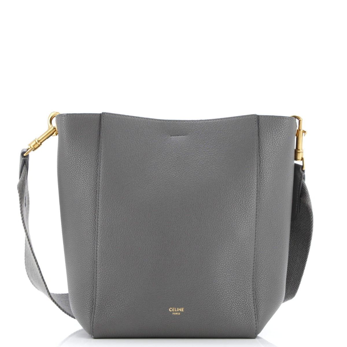 Celine CELINE Sangle Seau Bag Calfskin Small