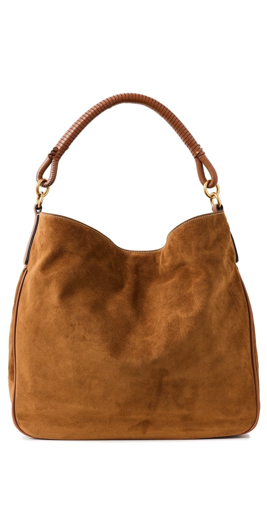 Staud Perry Hobo Bag Tan One Size