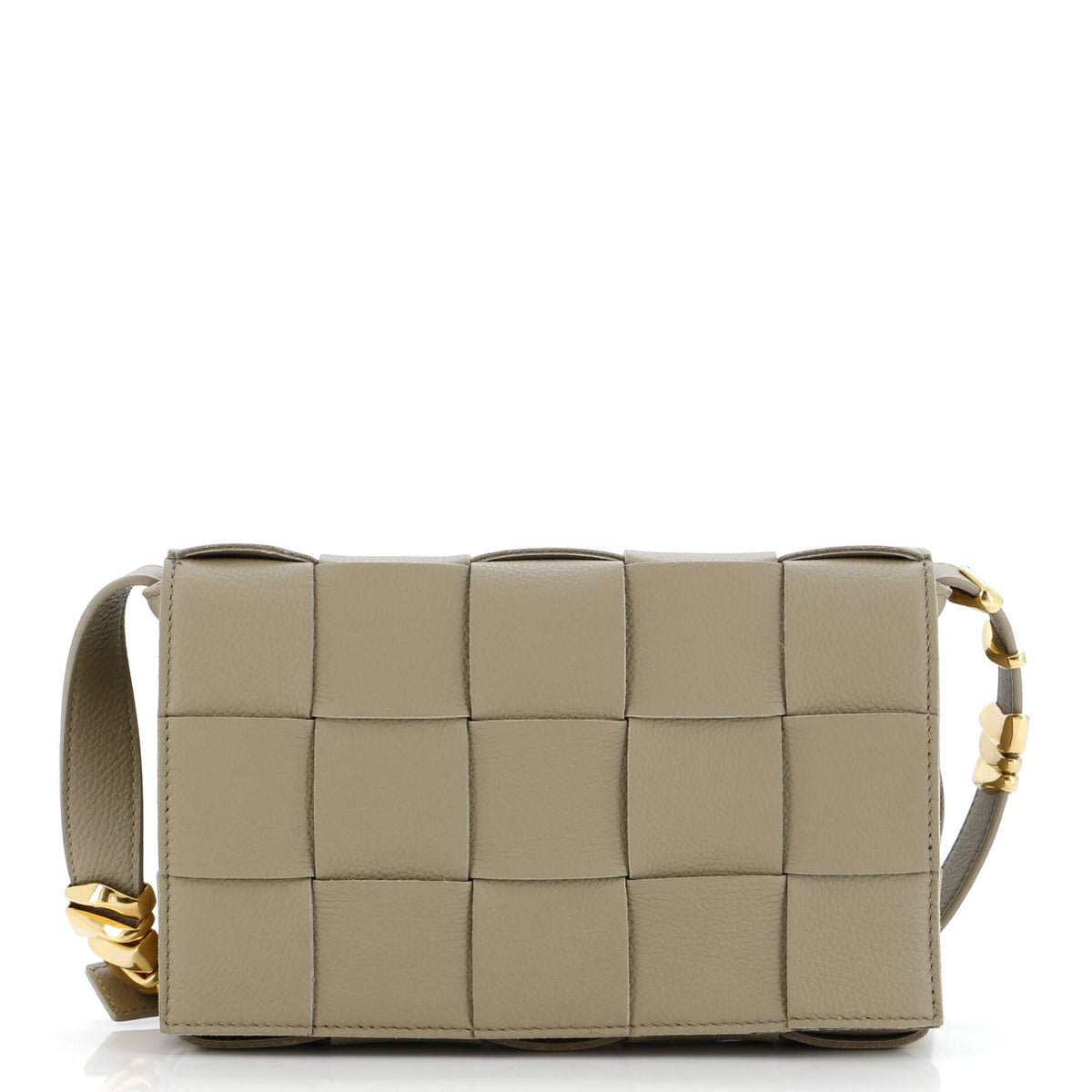 Bottega Veneta Cassette Crossbody Bag Maxi Intrecciato Grained Leather