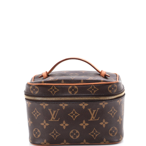 Nice Vanity Case Monogram Canvas Mini