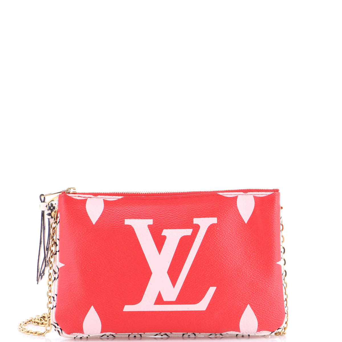 Louis Vuitton Double Zip Pochette Limited Edition Colored Monogram Giant