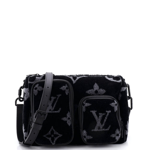 Speedy Multipocket Bag Monogram Eclipse Tuffetage 25