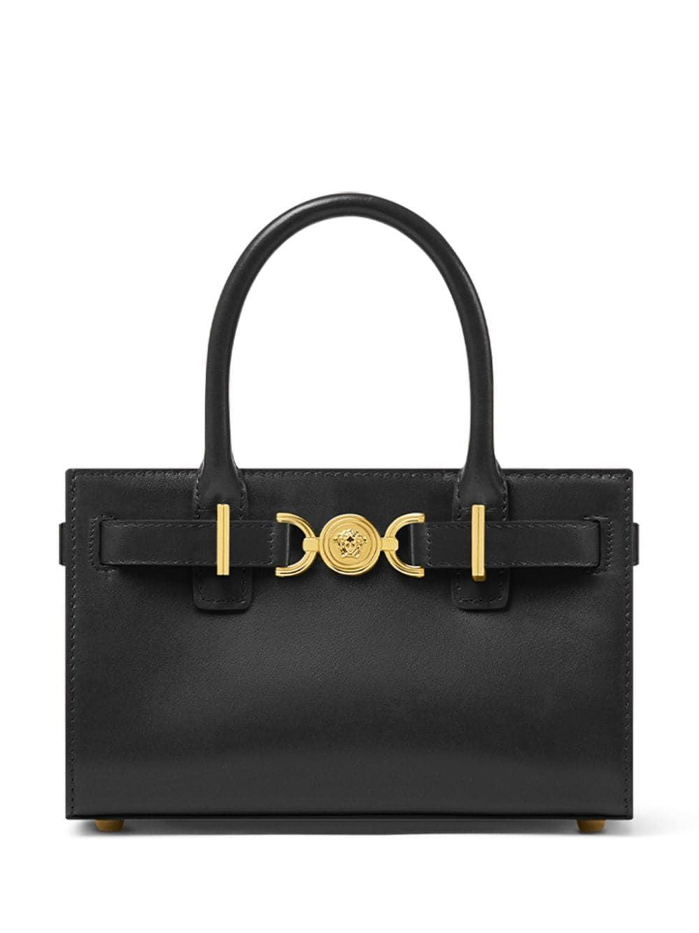 Versace Women's Medusa '95 Mini Tote Bag in Black | 10158201A10795