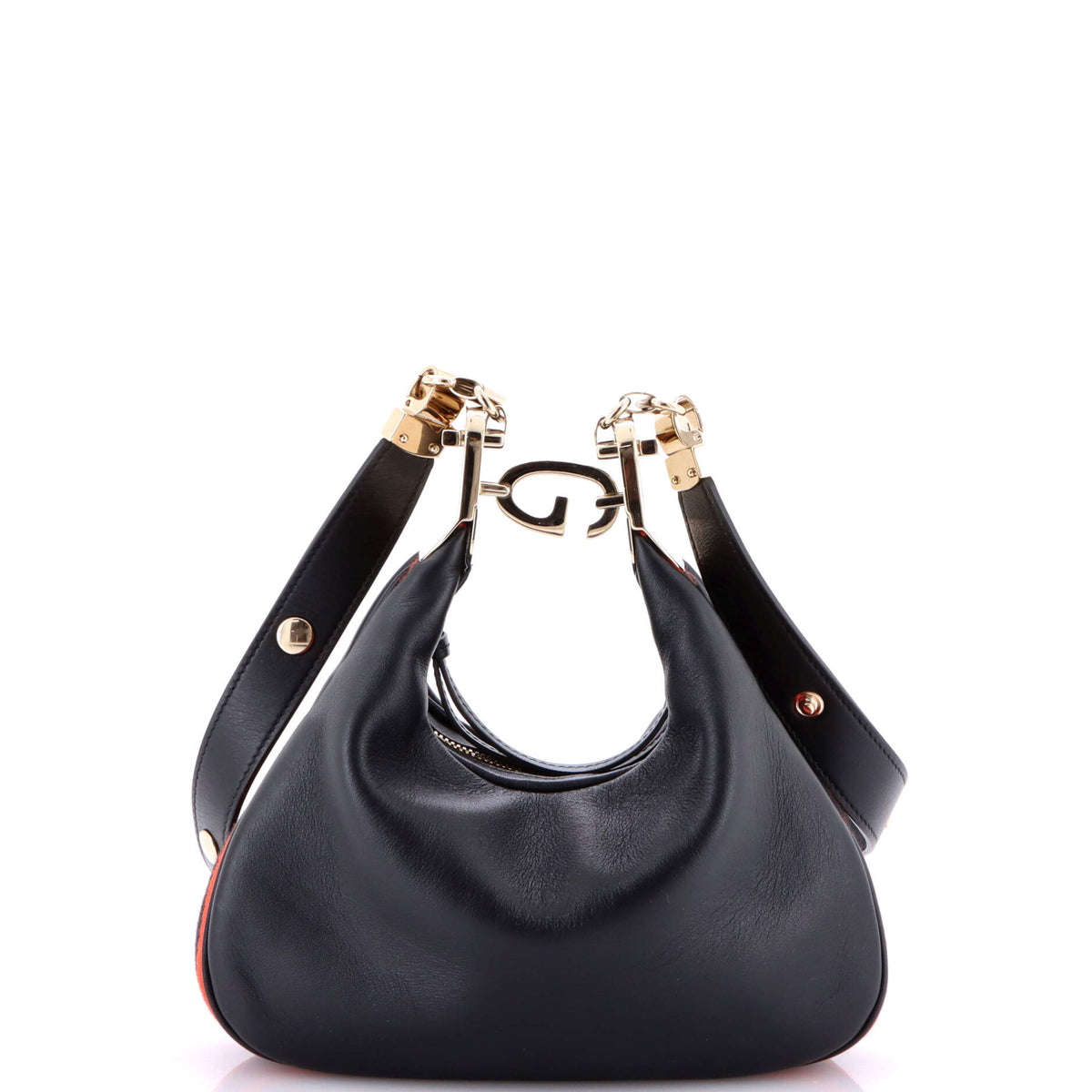 Gucci GUCCI Attache Shoulder Bag Leather Small