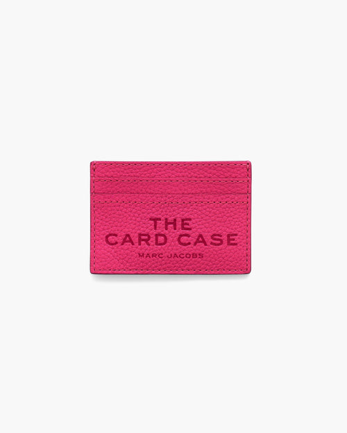 Marc Jacobs The Leather Card Case in Raspberry Pink