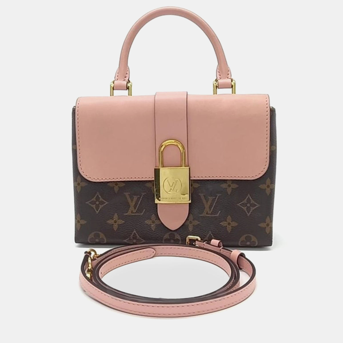 Louis Vuitton Brown Monogram Canvas Locky BB Shoulder Bag