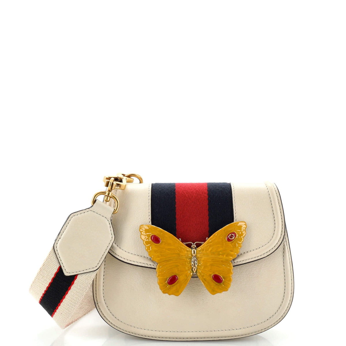 Gucci GUCCI Totem Shoulder Bag Leather Small