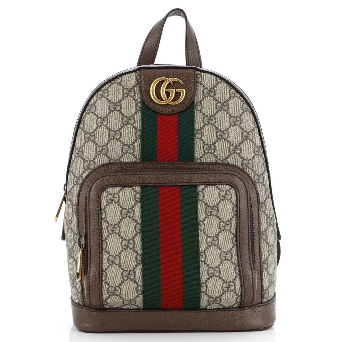 Gucci GUCCI Ophidia Backpack GG Coated Canvas Small