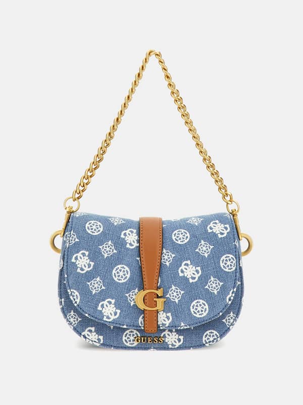 Guess Kuba Denim Mini Crossbody